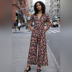 No.‎ 6 Store Silk Althea Floral Jumpsuit Women's Size 1